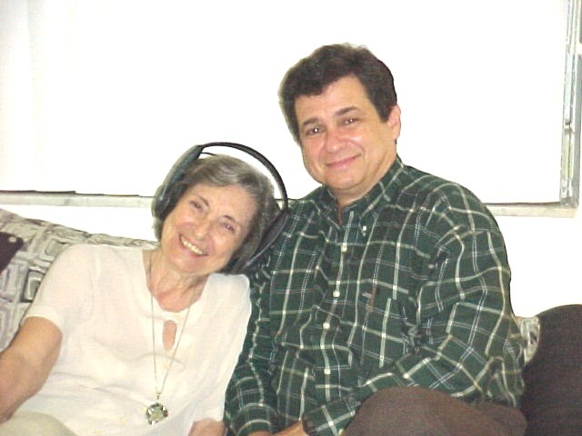Mamy y yo.